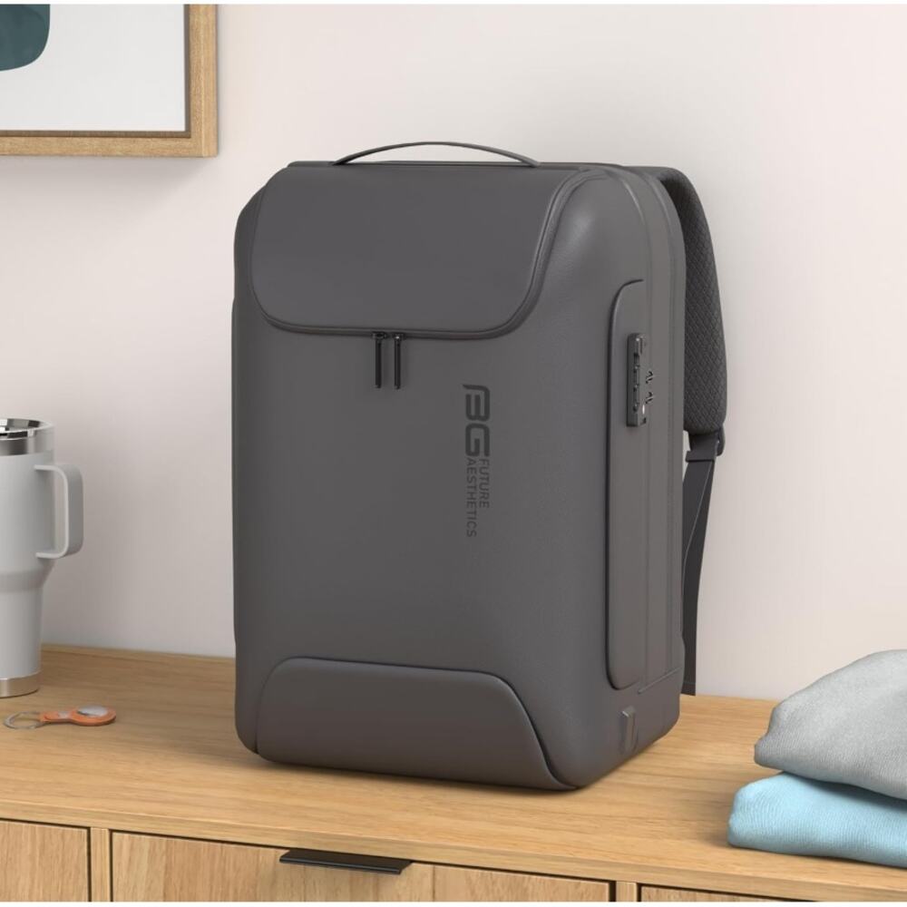 BANGE Anti-Theft Waterproof Laptop Backpack USB 3.0 17.3" Travel Bag NEW - Picture 8 of 11
